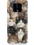 Tecno Camon 16 Uyumlu Kedi Kalabalığında Kaos Desenli Silikon Kılıf 1