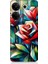 Tecno Camon 20 Pro 4g Uyumlu Soyut Origami Gül Deseni Desenli Silikon Kılıf 1