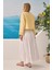 Modal Crop Ceket Soft Sarı 4