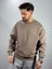 Kahverengi Oversize Sweat 1