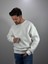 Beyaz Oversize Sweat 1
