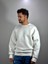 Beyaz Oversize Sweat 2