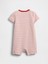Bebek Kırmızı Baby Logo Raglan Tulum 3