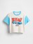 Erkek Bebek Beyaz Baby & Toddler Oversized Hot Wheels Grafik T-Shirt 1