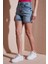 Streç Pamuklu Mom Fit Yüksek Bel Mini Kot Short Bayan Short 25Y0188K1 5