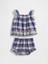 Bebek Çok Renkli Baby Poplin Gözleme Kenar Outfit Set 1