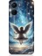 Vivo V16 Uyumlu Yıldızlarla Salıncakta Melek Desenli Silikon Kılıf 1