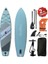Can Yelekli Kamera Bağlantı Aparatlı Surf Wave Şişme Stand Up Sup Paddle Board 335X84X15 cm 1