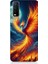 Vivo Y11S Uyumlu Ateşle Dans Eden Anka Desenli Silikon Kılıf 1