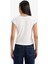 Yeni Sezon Slim Fit Dar Kesim Bisiklet Yaka Ribana Kısa Kollu Tişört 5