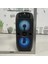 KTX-1526 Büyük Hoparlör Işıklı Bluetooth Hoparlör 4 Inç × 2 85 Db Speaker Radyo-Usb-Tf Giriş 3