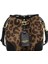 Küçük Kadın Leopar Desenli Messenger Kovalı (Siyah) Çanta (Yurt Dışından) 1