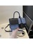 Niş Tasarım Dikiş Kontrast Renkli Küçük Kare Kadın Dokusu Crossbody Moda Omuz Çantası (Yurt Dışından) 1