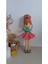 Elite Amigurumi Örgü Oyuncak Mercan Bebek 45 cm Hareketli 1 Adet 5