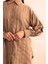 Dokusu Çizgili Cotton Içerikli Tunik 4