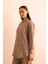Dokusu Çizgili Cotton Içerikli Tunik 6