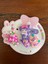 Kawaii Sanrio Kuromi 1 Kart 7'li Kız Çocuk Toka Seti 1