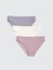 Yeni Sezon Duz Bikini Kulot 3'lu Paket - S5H153Z8 1
