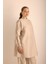 Yakası Fermuarlı Keten Tencel Tunik 2