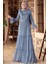 Damla Abiye Indigo ISR818 2