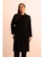 Çizgi Dokulu Tencel Rayon Kumaş Trençkot 3
