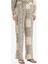 Yeni Sezon Regular Fit Şal Desenli Viskon Plaj Pantolonu-Fall In Love 1