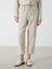 Yeni Sezon Beli Lastikli Duz Muslin Kadin Pantolon - S52601Z8 2