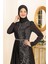 Mihrimah Abiye Elbise Siyah SN96 2