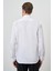 Erkek Beyaz Pamuk Trend Slim Fit Dar Kesim Non Iron Gömlek 4