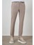 Erkek Vizon Trend Tam Lastikli Slim Fit Pantolon 2