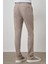 Erkek Vizon Trend Tam Lastikli Slim Fit Pantolon 5