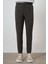 Erkek Haki Trend Slim Fit Tam Lastik Pantolon 1
