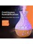 Fioplus FP-HDR09 Vazo Görünümlü Ahşap Humidifier Hava Nemlendirici Aromaterapi 7 Farkli LED Light 5