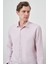 Erkek Pembe Slim Fit Italyan Yaka Gömlek 3