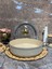 Granit 24 cm Basık Tencere-Krem 3