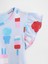 Kız Bebek Bebe Mavisi Fırfır Kollu T-Shirt 2