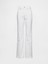 Kadın Beyaz High Rise '70S Flare Jean Pantolon 2