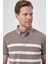 Erkek Vizon Trend Rınger Polo Yaka T-Shirt 3
