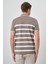 Erkek Vizon Trend Rınger Polo Yaka T-Shirt 5