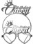 Birthday Queentaç Gözlük 2'li Set 1