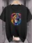 Premium Kalite Oversize Aslan Baskılı T-Shirt 2