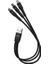 Syrox C144 Usb-A To Type-C +2 USB To Lightning 2.4A Çoklu Kablo 1