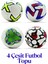 Futbol Topu Çim Zemin ve Beton Zemin Uyumlu 4 Model 1