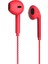 Lecoo EH104R 3.5mm Jacklı Kablolu Kulak Içi Mikrofonlu Kırmızı Kulaklık (5047) 3