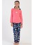 Pamuklu Kız Çocuk Uzun Kol Pijama Takım(7-8/13-14) , 405064 1