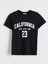 Yeni Sezon Bisiklet Yaka California Baskili Kadin Tisort - S5OU57Z8 5