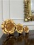 Gold Duvar Gülü , Dekoratif Masa Duvar Süsü 2