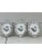 Dekoratif Duvar Tablosu 3 Lü Set 33CM 3