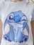 Yeni Sezon Bisiklet Yaka Stitch Baskili Kadin Tisort - S5OY23Z8 3