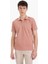 Yeni Sezon Regular Fit Polo Yaka Kısa Kollu Dokulu Waffle Polo Tişört 3